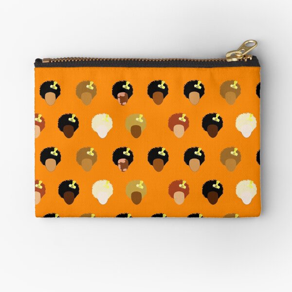 Cool Kid With The Fro Zipper Pouch