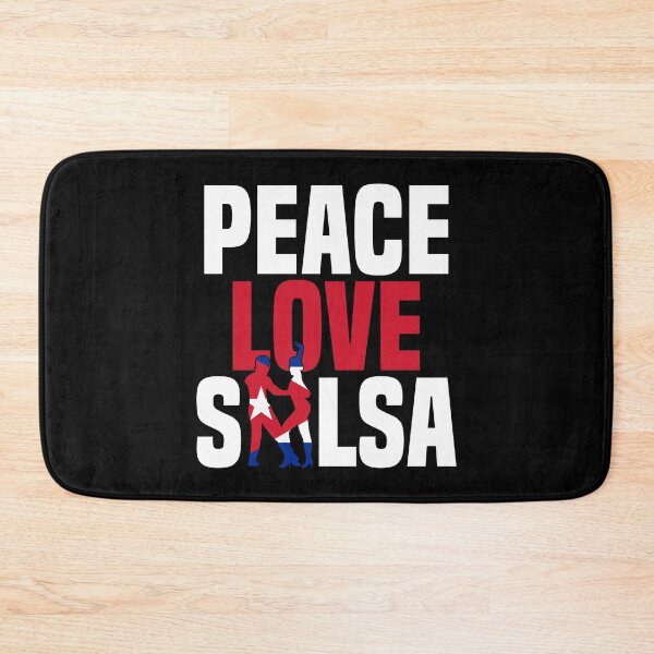 Item preview, Peace Love Salsa Cuban Dancing designed and sold by Nessshirts.