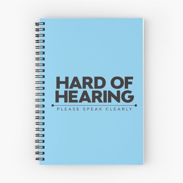 Item preview, Hard Of Hearing | Please Speak Clearly | Deaf designed and sold by Minimalwiz.