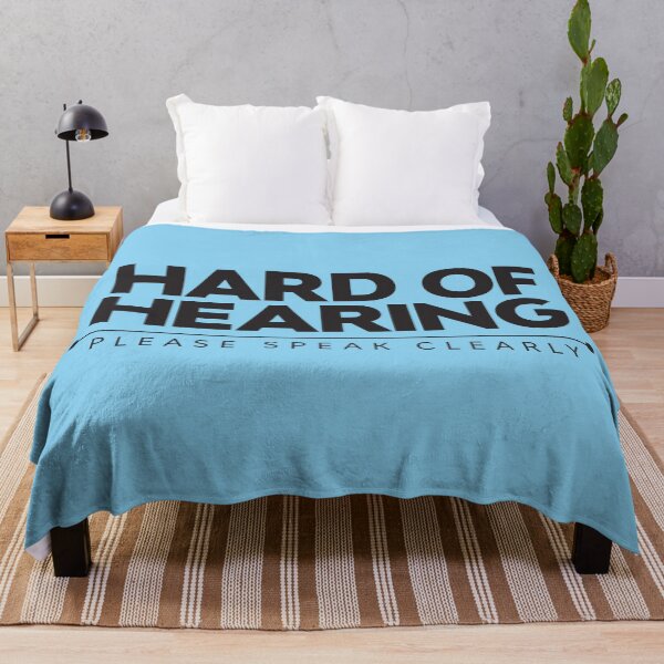 Item preview, Hard Of Hearing | Please Speak Clearly | Deaf designed and sold by Minimalwiz.