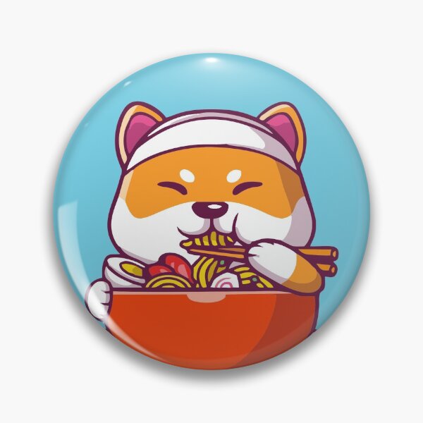 Item preview, Cute Dog and Ramen designed and sold by Nderesraharja.