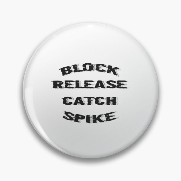 Item preview, "Block Release Catch Spike" Quotes Vintage  designed and sold by YA45 Store.