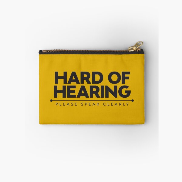 Item preview, Hard Of Hearing | Please Speak Clearly | Deaf designed and sold by Minimalwiz.