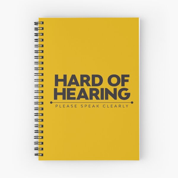 Item preview, Hard Of Hearing | Please Speak Clearly | Deaf designed and sold by Minimalwiz.