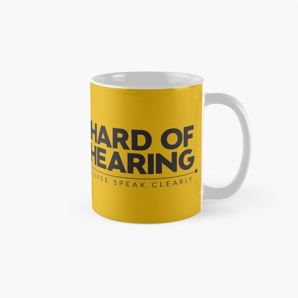 Item preview, Hard Of Hearing | Please Speak Clearly | Deaf designed and sold by Minimalwiz.