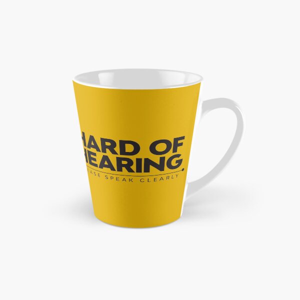 Item preview, Hard Of Hearing | Please Speak Clearly | Deaf designed and sold by Minimalwiz.