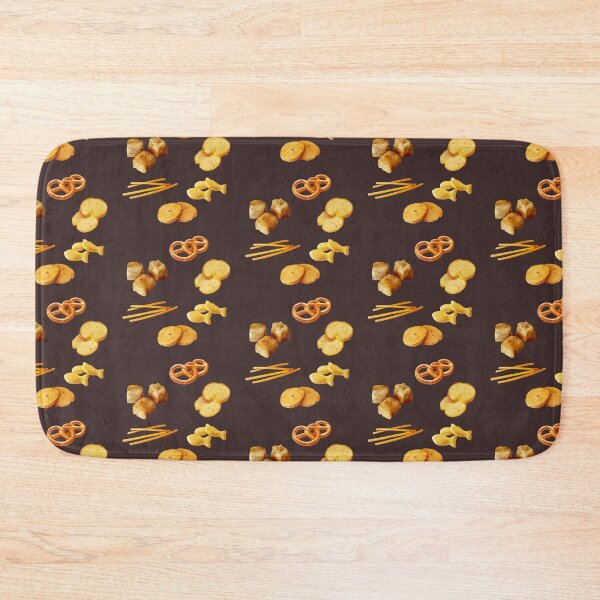Item preview, Assorted Snack Pack - Cheese Sticks, Goldfish Cracker, Mini Pretzels, Garlic Croutons, Biscuits, Crostini designed and sold by Alicia Chee.
