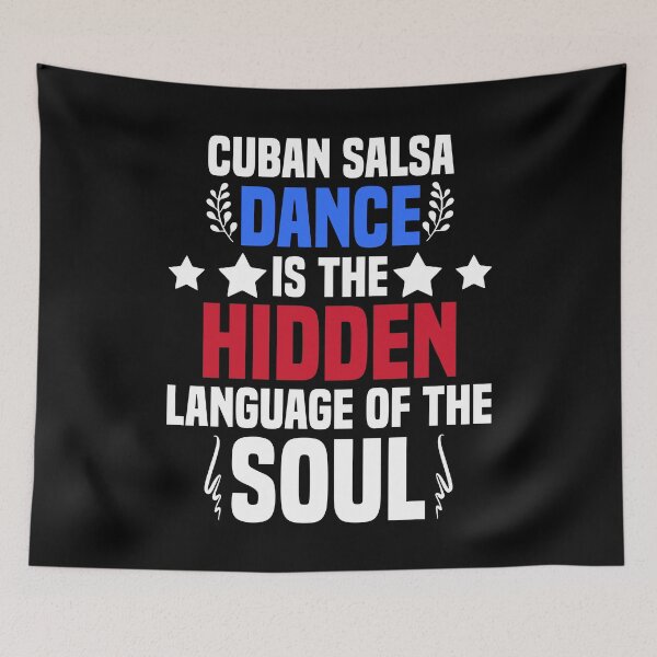 Item preview, Cuban Salsa is Hidden Language of the soul designed and sold by Nessshirts.