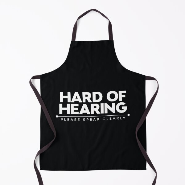 Item preview, Hard Of Hearing | Please Speak Clearly | Deaf designed and sold by Minimalwiz.