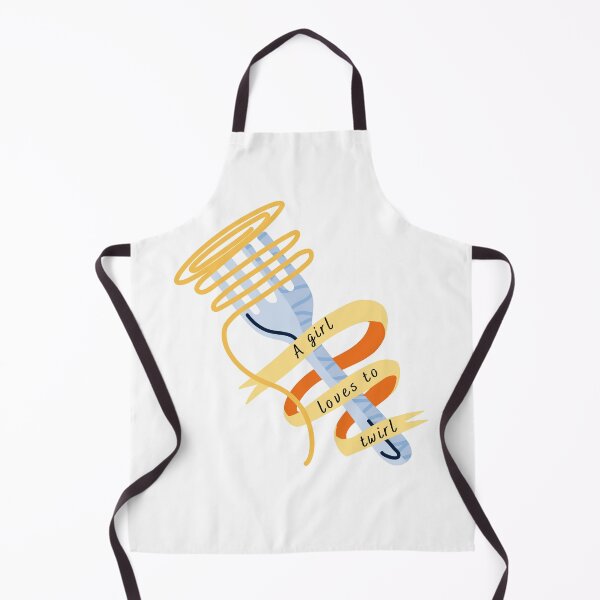 Item preview, A girl loves to twirl - orange designed and sold by MerchActually.
