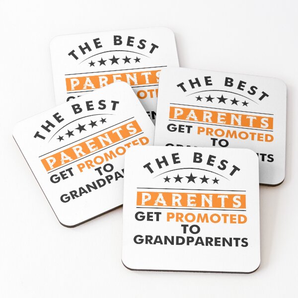 Item preview, the best parents get promoted to grandparents designed and sold by teesBYAlioui.