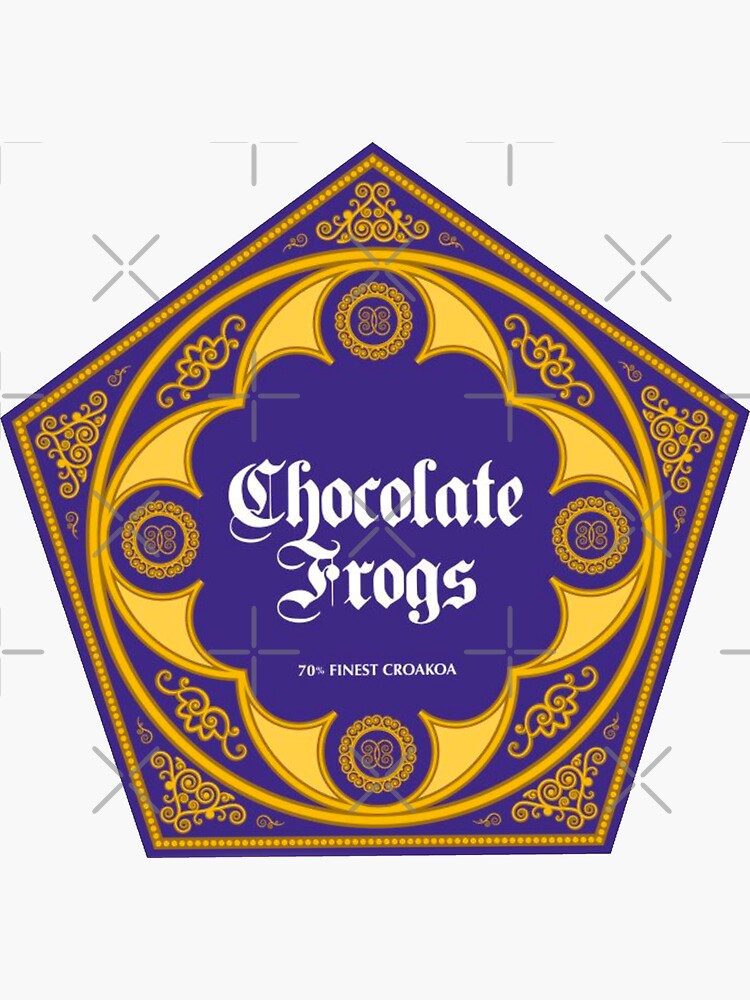 "Chocolate frogs" Sticker for Sale by NomiBee Redbubble