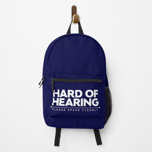 Item preview, Hard Of Hearing | Please Speak Clearly | Deaf designed and sold by Minimalwiz.