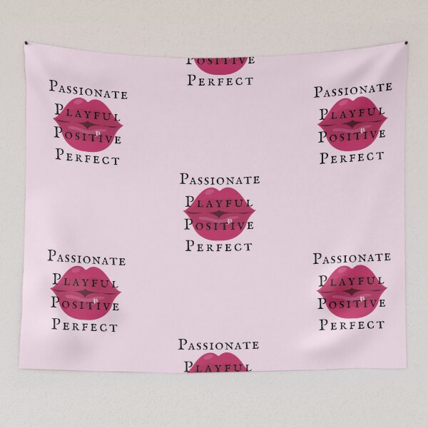 Item preview, Passionate, Playful, Positive, Perfect designed and sold by sunnybandana.