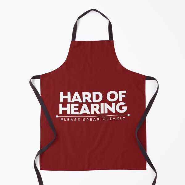 Item preview, Hard Of Hearing | Please Speak Clearly | Deaf designed and sold by Minimalwiz.