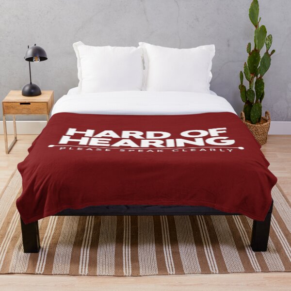 Item preview, Hard Of Hearing | Please Speak Clearly | Deaf designed and sold by Minimalwiz.
