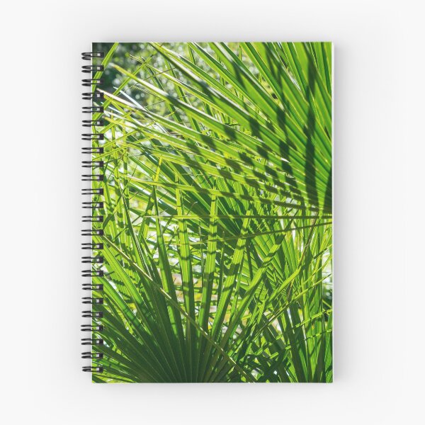 Item preview, Palmy Intricacy - Gloriously Green Palm Leaf Biophilic Patterns designed and sold by Georgia Mizuleva.