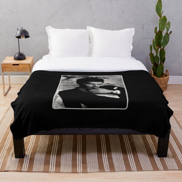 klaus tvd potrait Klaus Mikaelson Throw Blanket