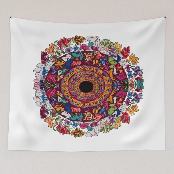 Item preview, ANTIQUE EMBROIDERED HOPI TUNIC WITH COLORFUL ANIMALS designed and sold by BulganLumini.