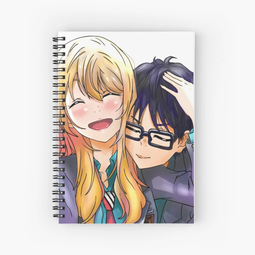 Shigatsu Wa Kimi No Uso Spiral Notebooks for Sale