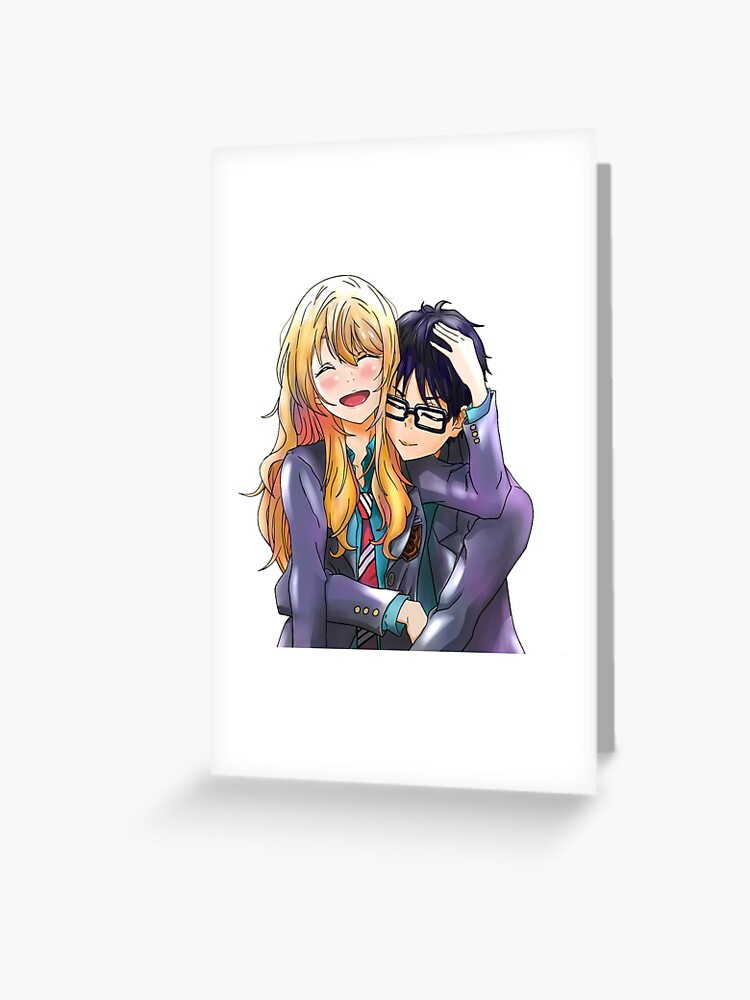 Shigatsu Wa Kimi No Uso - Kaori Greeting Card for Sale by foxxykitten