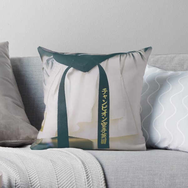 Wear that belt with pride Throw Pillow