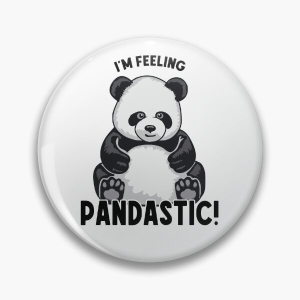 Item preview, I'm Feeling Pandastic Cute Panda Bear Zoology designed and sold by GrandeDuc.