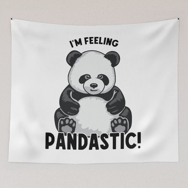 Item preview, I'm Feeling Pandastic Cute Panda Bear Zoology designed and sold by GrandeDuc.