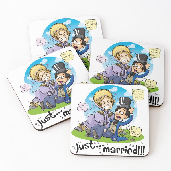 Item preview, Anne & Ann Just Married Gentleman Jack fanart 2 designed and sold by BicaPop.