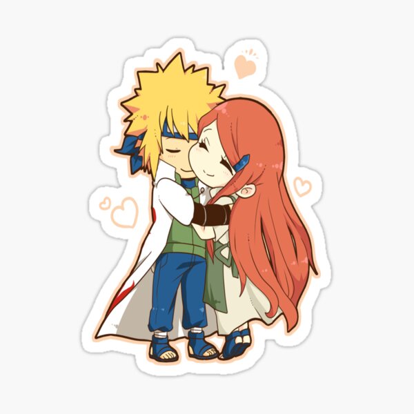 Minato & Kushina chibi Sticker