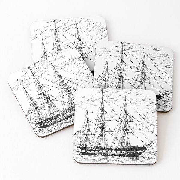 Item preview, Vintage Ship Travel designed and sold by BlueBerry-P.