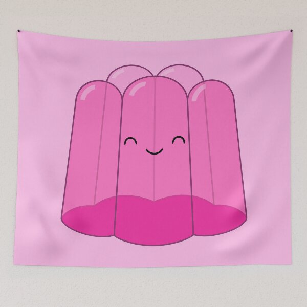Item preview, cute smiling jello dessert designed and sold by BaconPancakes21.