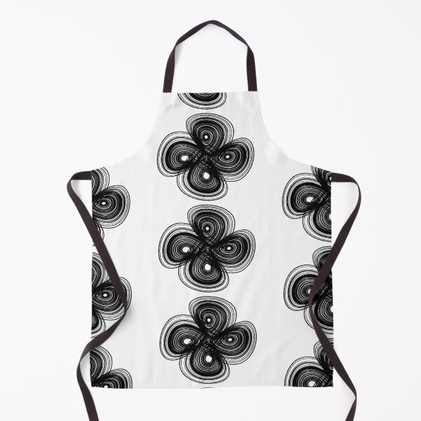 Item preview, Double chaotic strange attractor design - black designed and sold by rahilvalani.