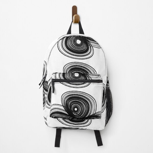 Item preview, Double chaotic strange attractor design - black designed and sold by rahilvalani.