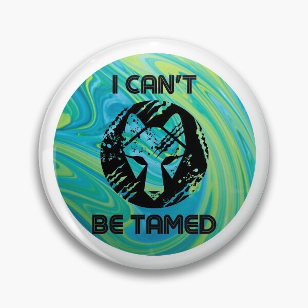 Item preview, I can not be tamed blue designed and sold by kyds.