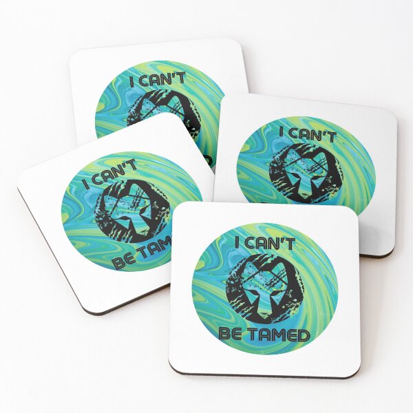 Item preview, I can not be tamed blue designed and sold by kyds.
