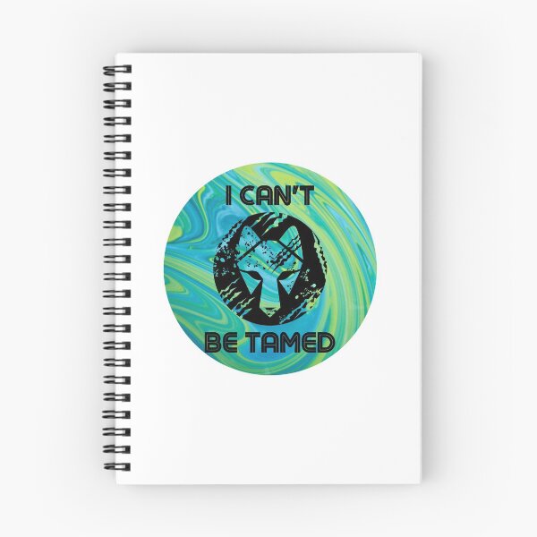 Item preview, I can not be tamed blue designed and sold by kyds.