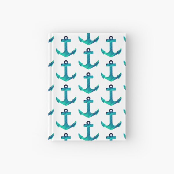 Anchors Away Hardcover Journal