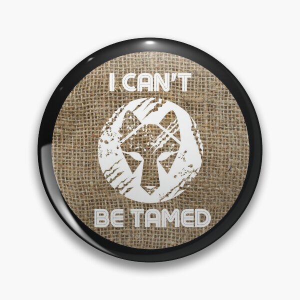 Item preview,  I can not be tamed brown designed and sold by kyds.