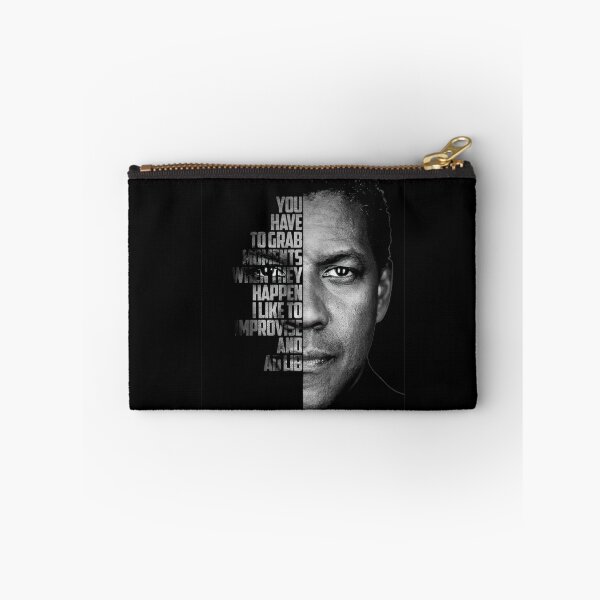 Item preview, Black and white Denzel Washington quote poster designed and sold by Enea Kelo.