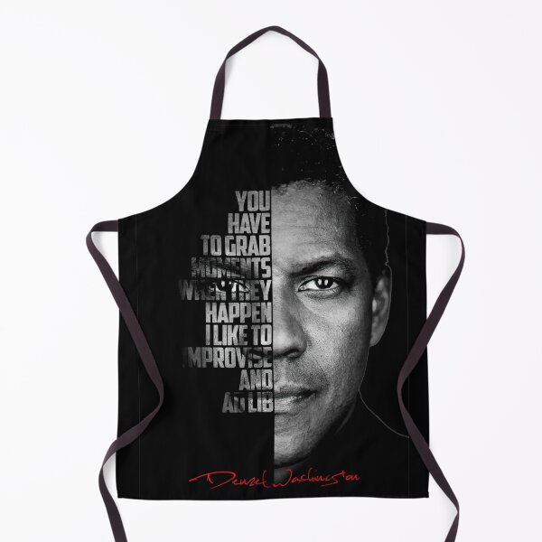 Item preview, Black and white Denzel Washington quote poster designed and sold by Enea Kelo.