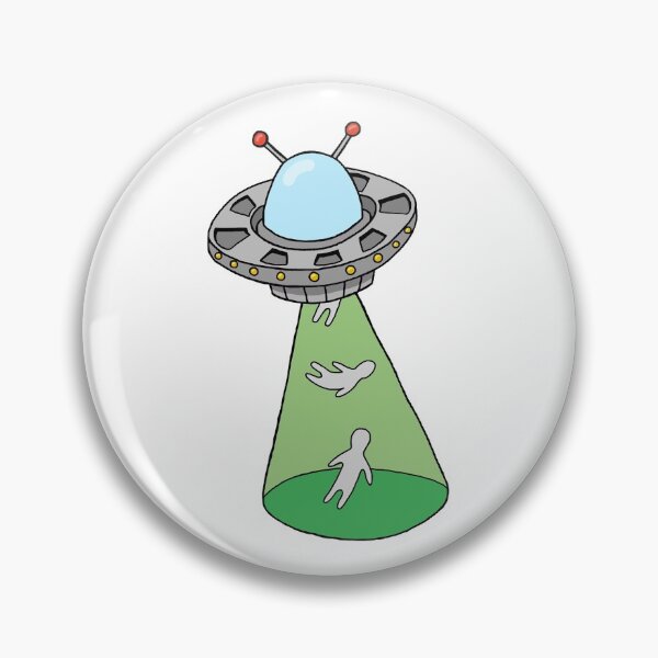 Artikelvorschau, UFO Alien Abduction Illustration entworfen und verkauft von sophiesophs.