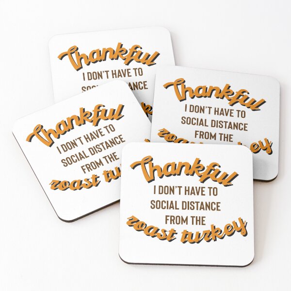 Item preview, Funny Thanksgiving social distance roast turkey designed and sold by champagnemoment.