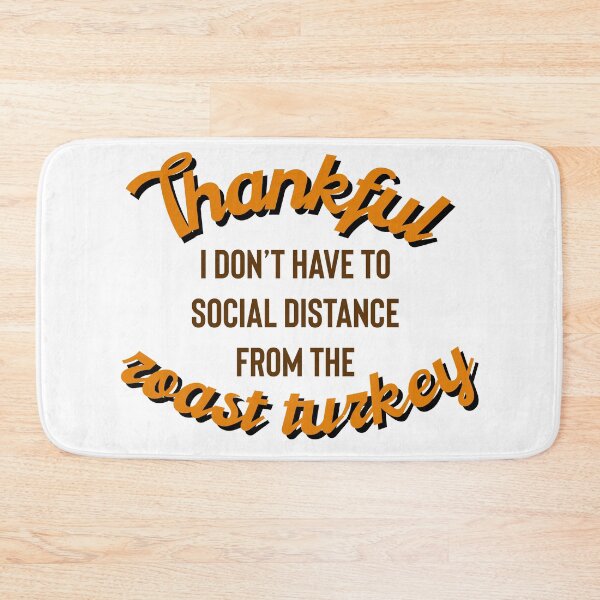 Item preview, Funny Thanksgiving social distance roast turkey designed and sold by champagnemoment.