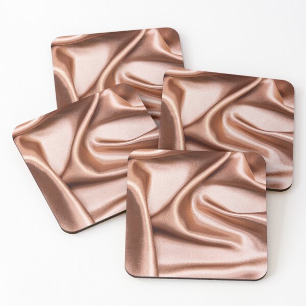 Item preview, Rose Gold Silk Print designed and sold by cgroenewald.
