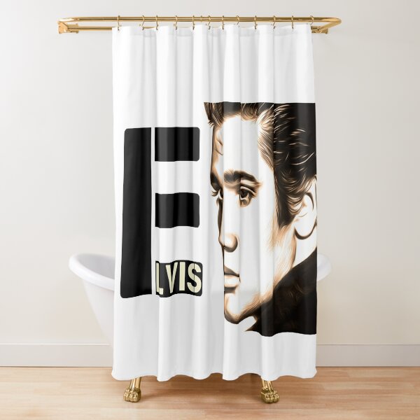 Elvis Presley Shower Curtains Redbubble 6332