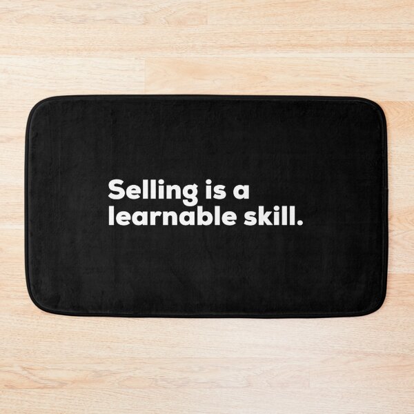 Item preview, Selling Is A Learnable Skill designed and sold by So Witcasm ?.