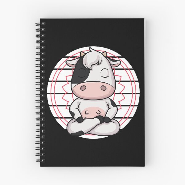 Item preview, 7 chakra mindfulness meditation cow zen designed and sold by Nessshirts.