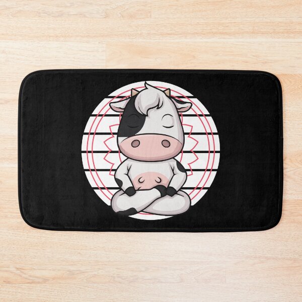 Item preview, 7 chakra mindfulness meditation cow zen designed and sold by Nessshirts.