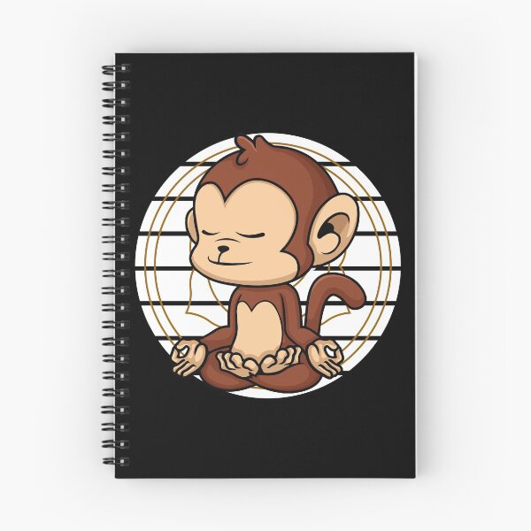 Item preview, Yoga Nidra Zen Meditation Chakra Monkey Chimpanzee designed and sold by Nessshirts.